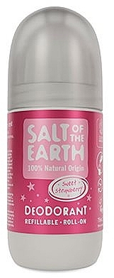 Naturalny dezodorant w kulce - Salt of the Earth Sweet Strawberry Roll-On Deo — Zdjęcie N1