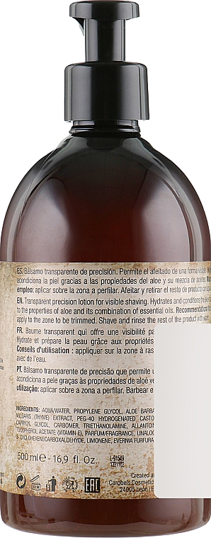 Przezroczysty balsam do precyzyjnego golenia - Beardburys Outliner Emulsion — Zdjęcie N4