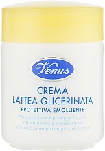 Ochronny, zmiękczający krem do twarzy z mleczkiem glicerynowym - Venus Crema Lattea Glicerinata — Zdjęcie N1