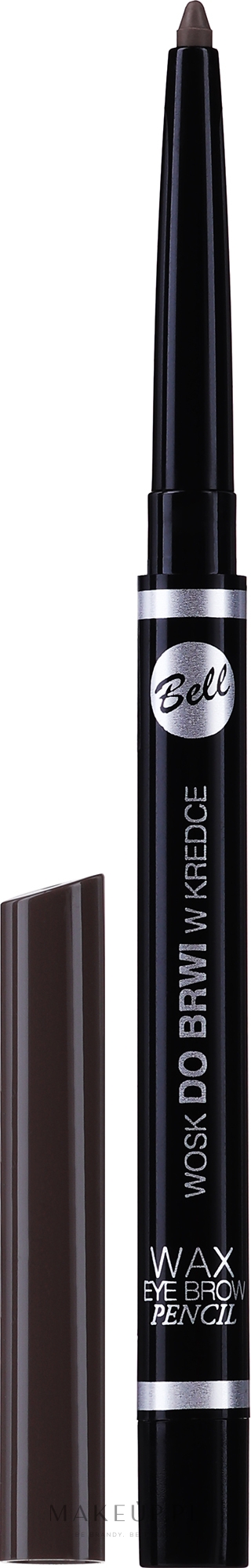 Wosk do brwi w kredce - Bell Wax Eye Brow Pencil — Zdjęcie Blondynka