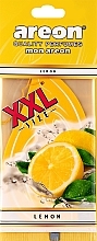 Cytrynowy odświeżacz powietrza samochodowego - Areon Mon Lemon XXL — Zdjęcie N1