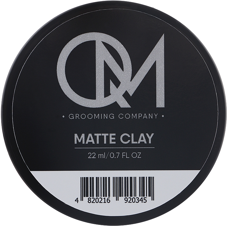 Matowa glinka do stylizacji włosów - QM Matte Clay — Zdjęcie N1