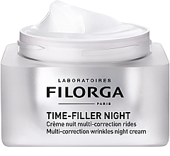 PRZECENA! Multikorekcyjny krem przeciwzmarszczkowy do twarzy - Filorga Time-filler Night Cream * — Zdjęcie N3