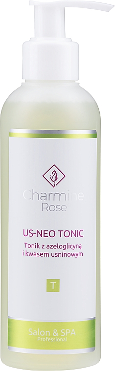 Tonik z azeloglicyną i kwasem usninowym - Charmine Rose — Zdjęcie N1