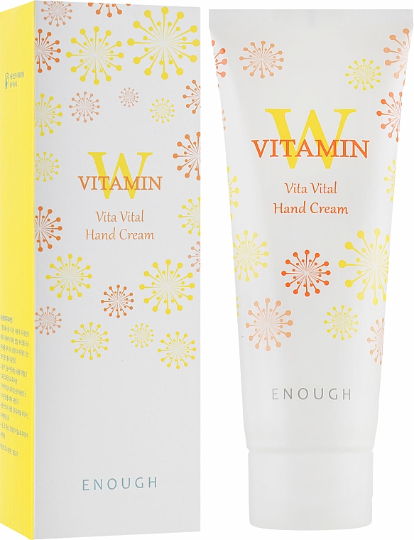 Krem do rąk z kompleksem witamin - Enough W Collagen Vita Hand Cream — Zdjęcie N1