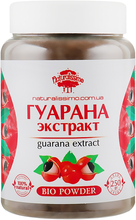 Guarana w proszku 10% - Naturalissimo