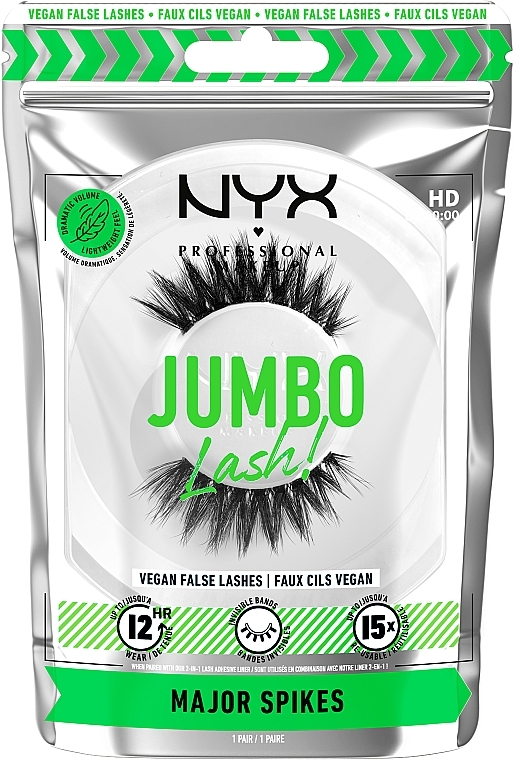 Sztuczne rzęsy - NYX Professional Makeup Jumbo Lash! Major Spikes — Zdjęcie N1