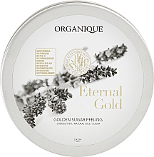Kup Złoty peeling cukrowy do ciała - Organique Eternal Gold Golden Sugar Peeling