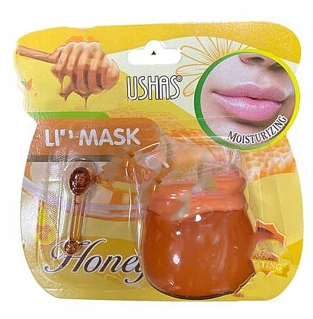 Maska-balsam do ust Miód - Ushas Lip Mask Honey — Zdjęcie N1