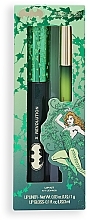 Kup 	Zestaw - Makeup Revolution X DC Lucky Kiss Poison Ivy Lip Kit (lip/gloss/3 ml + lip/liner/1 g)