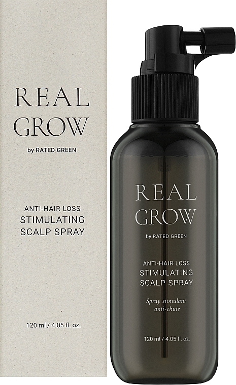 Spray do skóry głowy przeciw wypadaniu włosów - Rated Green Real Grow Anti-Hair Loss Stimulating Scalp Spray — Zdjęcie N2