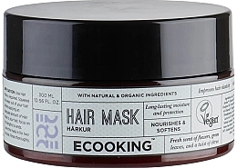 Kup WYPRZEDAŻ Regenerująca maska ochronna do włosów suchych i zniszczonych - Ecooking Hair Mask *