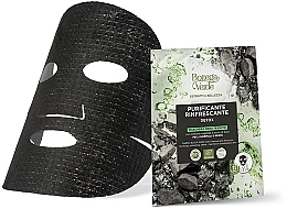 Maska na twarz - Bottega Verde Beauty Extracts Black Fabric Mask — Zdjęcie N1