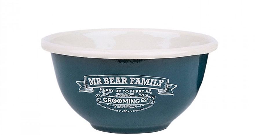 Miska do golenia - Mr. Bear Family Shaving Bowl Enamel — Zdjęcie N1