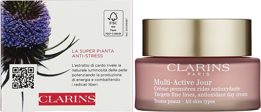 Krem na dzień - Clarins Multi-Active Day Cream For All Skin Types — Zdjęcie N2