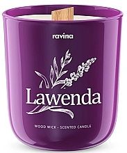 Świeca zapachowa Lawenda - Ravina Aroma Candle — Zdjęcie N1