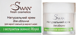 Krem do twarzy z ekstraktem z zielonego jabłka - Swan Face Cream — Zdjęcie N1