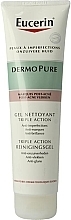 Kup Żel do mycia twarzy o potrójnym działaniu - Eucerin Dermo Pure Gel Nettoyant Triple Action
