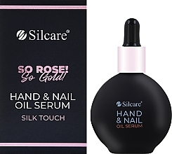 Serum do rąk - Silcare Hand & Nail Oil Serum Silk Touch — Zdjęcie N2