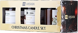 PRZECENA! Zestaw - HiSkin Christmas Set (candle/3x100 ml) * — Zdjęcie N3