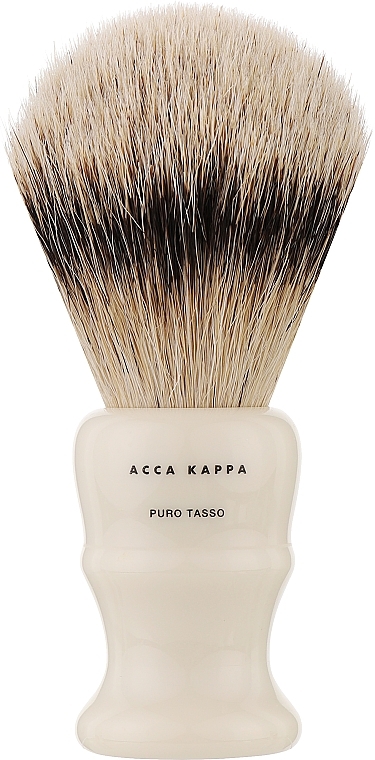 Pędzel do golenia - Acca Kappa Shaving Brush Pure Silver Badger — Zdjęcie N1