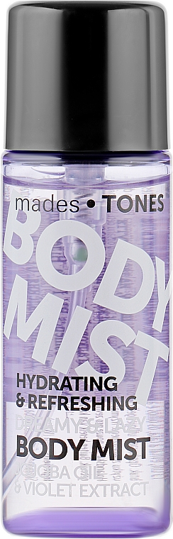 Perfumowana mgiełka do ciała - Mades Cosmetics Tones Body Mist Dreamy & Lazy — Zdjęcie N1