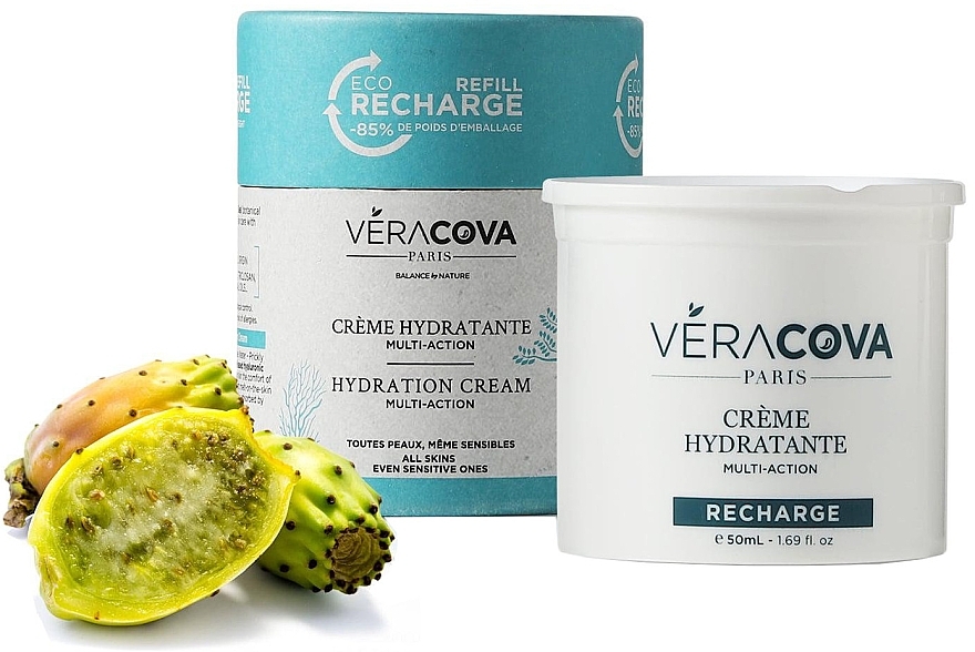 Nawilżający krem ​​do twarzy - Veracova Hydration Cream Multi-Action Refill (uzupełnienie) — Zdjęcie N2