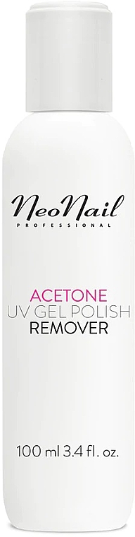 Acetonowy zmywacz do paznokci żelowych - NeoNail Professional Acetone UV Gel Polish Remover — Zdjęcie N4