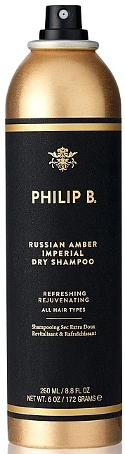 Suchy szampon do włosów Rosyjski Bursztyn - Philip B Russian Amber Dry Shampoo — Zdjęcie N2