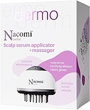 Masażer skóry głowy - Nacomi Next Lvl Head Skin Serum Applicator + Massager — Zdjęcie N2