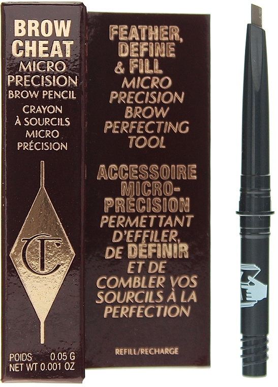 Kredka do brwi - Charlotte Tilbury Brow Cheat Micro Precision Brow Pencil — Zdjęcie N1