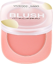 Matowy róż do policzków - Vivienne Sabo Matte Face Blush Macaron — Zdjęcie N1