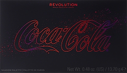 Paletka cieni do powiek - Makeup Revolution x Coca-Cola Creations Shadow Palette — Zdjęcie N2