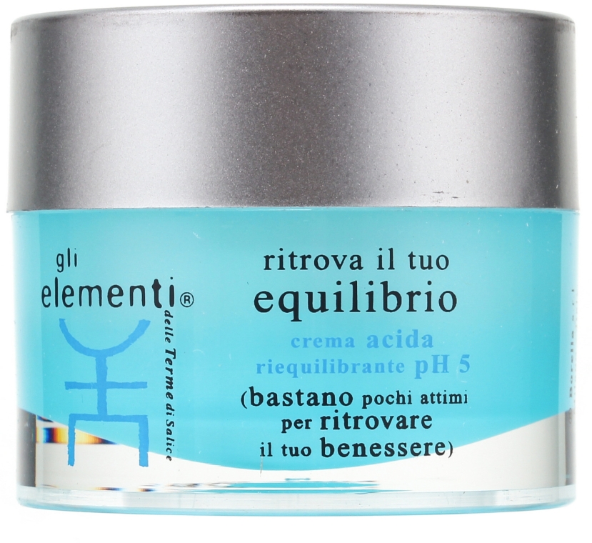 Krem do twarzy - Gli Elementi Acid Re-equilibrating Cream pH5 — Zdjęcie N2