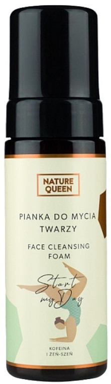 Oczyszczająca pianka do mycia twarzy - Nature Queen Face Cleansing Foam Start My Day — Zdjęcie N1