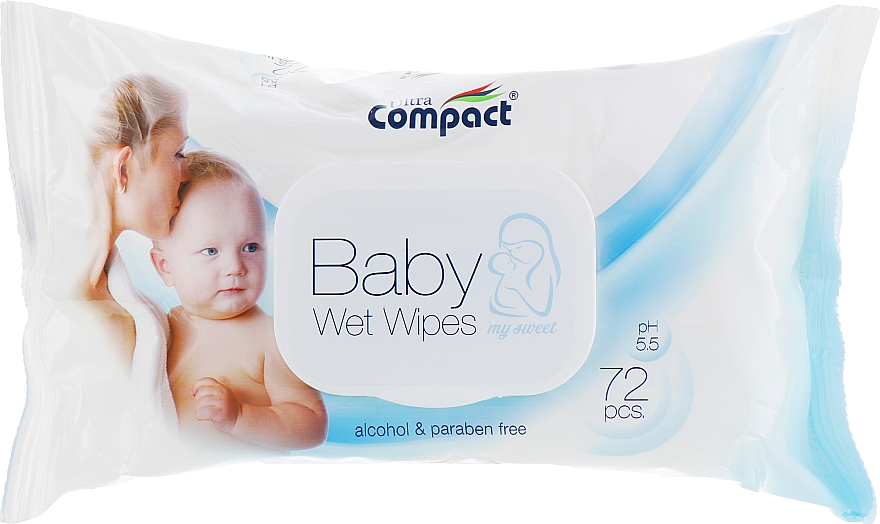 Nawilżane chusteczki dla dzieci - Ultra Compact Baby Wet Wipes