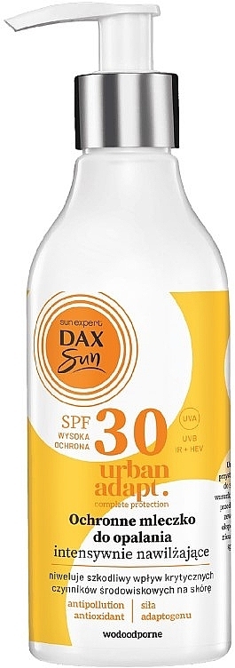 Ochronne mleczko do opalania Intensywnie nawilżające - Dax Sun SPF 30 UrbanAdapt — Zdjęcie N1
