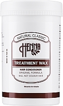 Odżywka z henną do włosów - Natural Classic The Original English Henna Treatment Wax Mask — Zdjęcie N3
