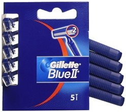 Jednorazowe maszynki do golenia, 5 szt. - Gillette Blue II — Zdjęcie N1