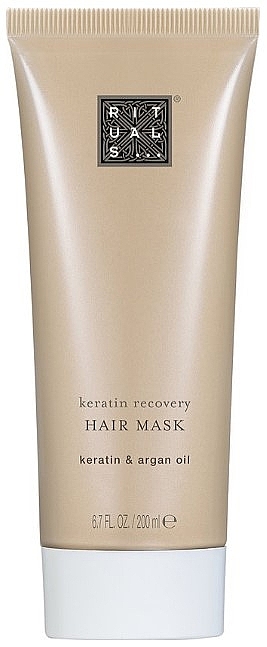 Maska do włosów z odbudową keratynową - Rituals Elixir Collection Miracle Keratin Recovery Hair Mask — Zdjęcie N1