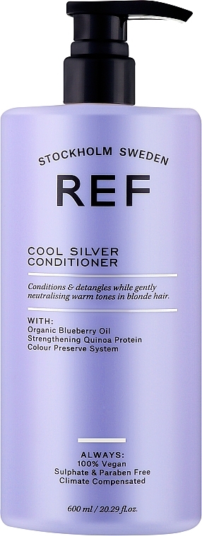 Srebrna odżywka do włosów blond - REF Cool Silver Conditioner  — Zdjęcie N1