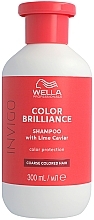 Szampon chroniący kolor farbowanych włosów grubych - Wella Professionals Invigo Color Brilliance Coarse Shampoo  — Zdjęcie N2