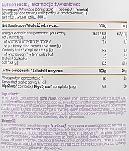 Białko z enzymami trawiennymi Ciasteczka - AllNutrition AllDeynn WheyRose Cookie With Cookies — Zdjęcie N3