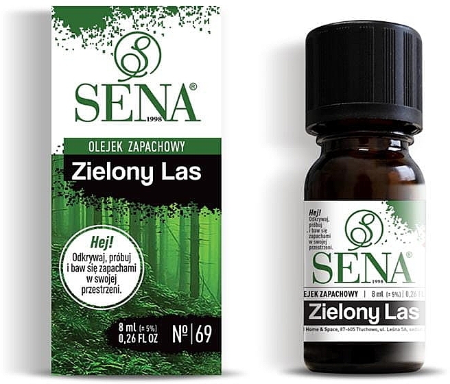 Olejek aromatyczny Zielony las - Sena Aroma Oil №69 Green Forest — Zdjęcie N1