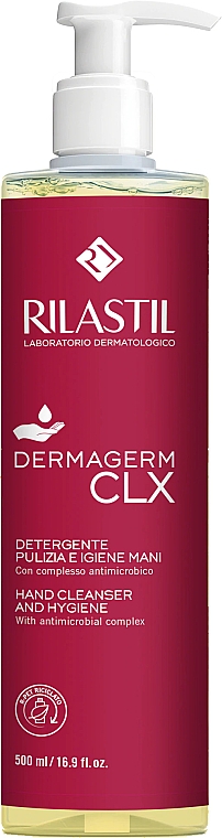 Żel do mycia rąk - Rilastil Dermagerm CLX Hand Cleanser & Hygiene — Zdjęcie N1