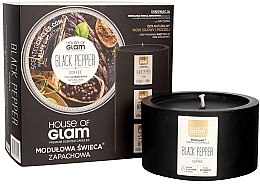 Kup Modułowa świeca zapachowa - House of Glam Black Pepper&Coffee Candle