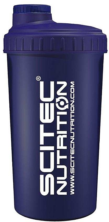 Shaker 700 ml, ciemnoniebieski - Scitec Nutrition Shaker Navy Blue — Zdjęcie N1