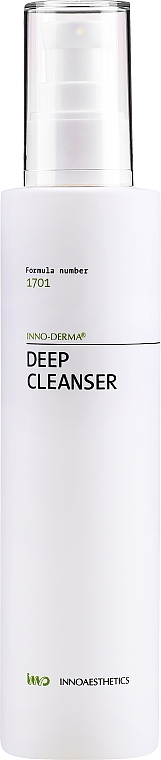 Głęboko oczyszczająca emulsja z kwasem glikolowym - Innoaesthetics Inno-Derma Deep Cleanser — Zdjęcie N1