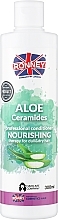 Odżywka do włosów suchych - Ronney Professional Nourshing Aloe Ceramides — Zdjęcie N1