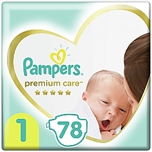 Kup Pieluchy Premium Care Newborn (2-5 kg ), 78 szt. - Pampers